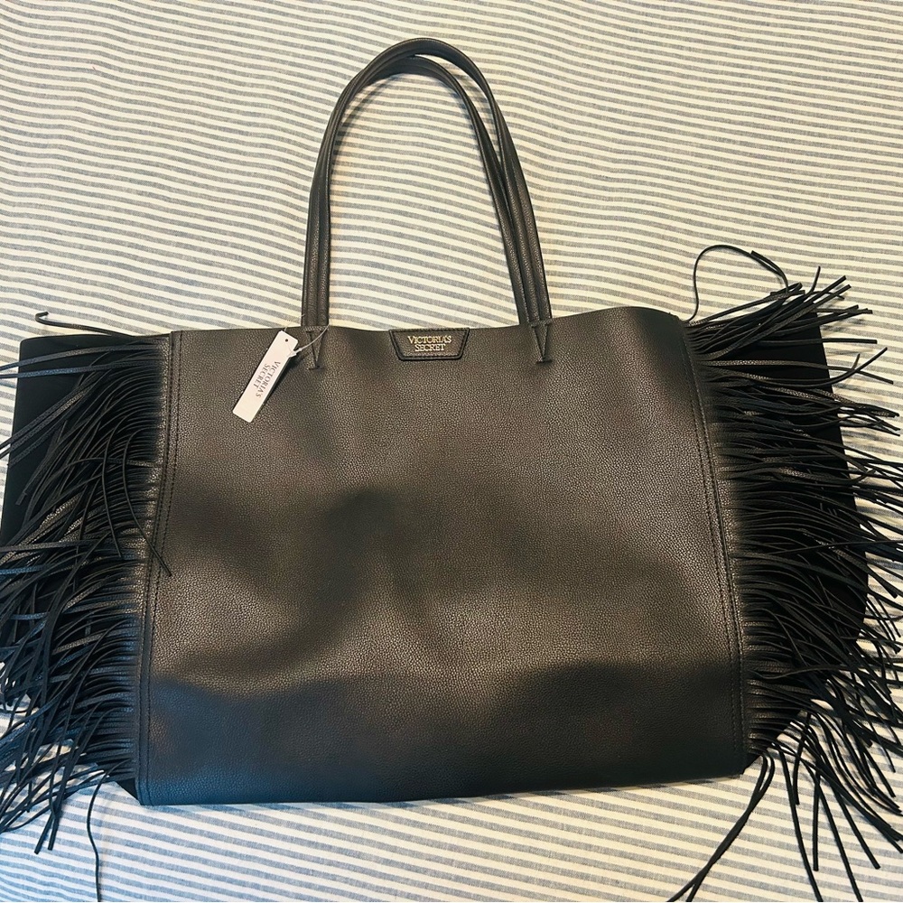 Victoria's Secret Black Textured Accessory